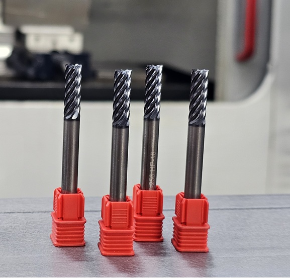 5/8" x 5" High Performance 7-Flute End Mill, 0.090" ER, nACRo Coating
